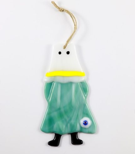 ginger-glass-ornament-glass-mummer-green