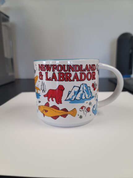 Newfoundland and Labrador Illustrated Mug