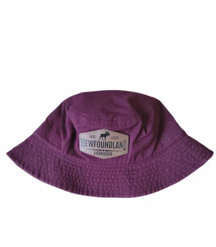 Burgundy Newfoundland Bucket Hat