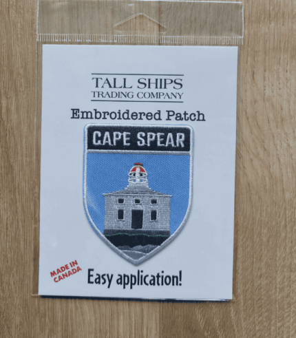 Cape Spear Lighthouse Embroidered Patch