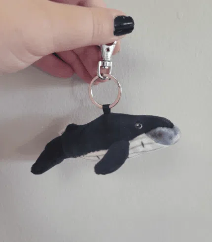Whale Humpback Plush Keychain
