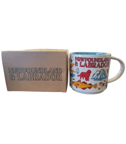 Newfoundland and Labrador Illustrated Mug