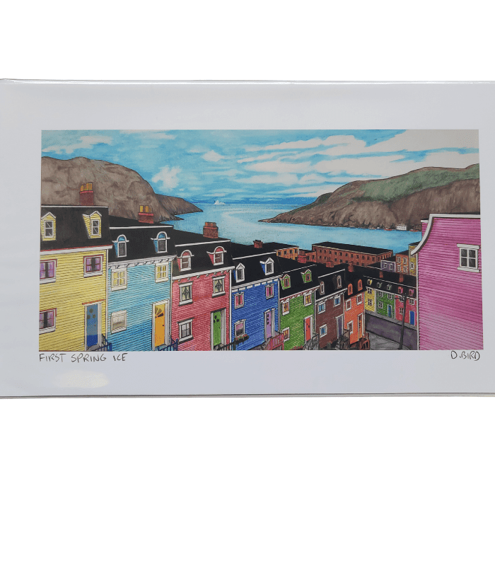 First Spring Ice Print